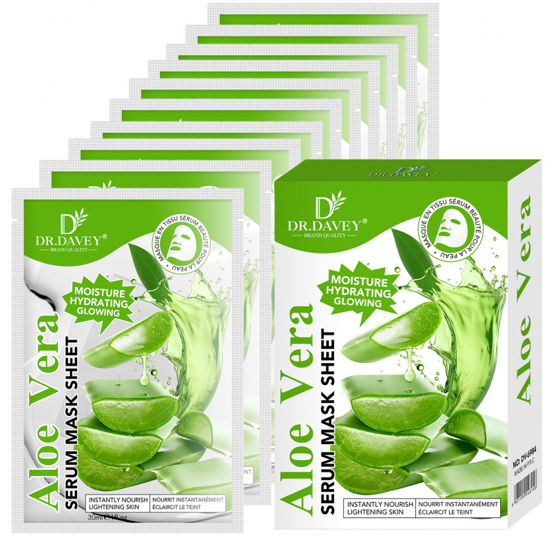 Aloe Vera Pot - Aloe Vera Serumlu Yüz Maskesi Yüz