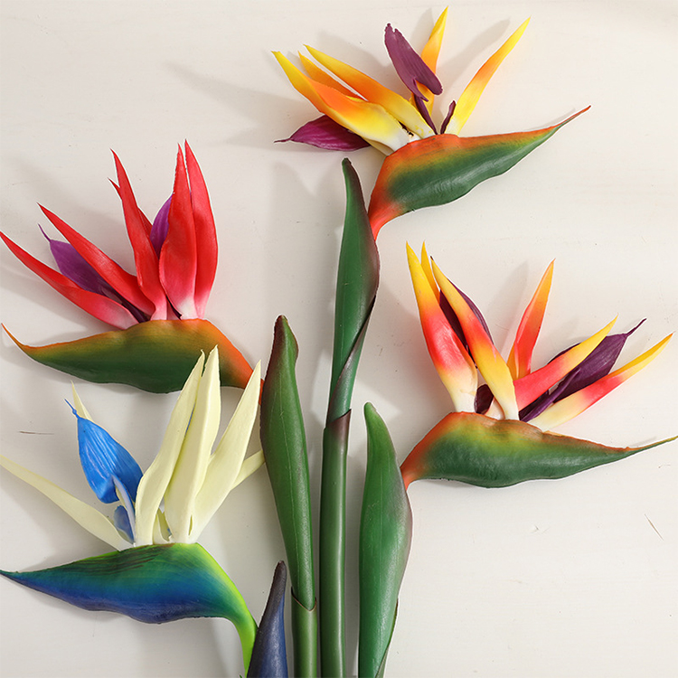 Bird Paradise Strelitzia - 2 adet Yapay Strelitzia Sahte Çiçek