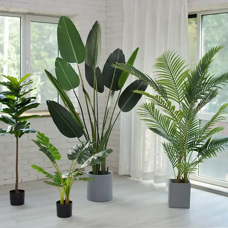 Yu50 Dekoratif Stokta Yapay Ye - Bird Paradise Strelitzia incelemesi ve fiyatı