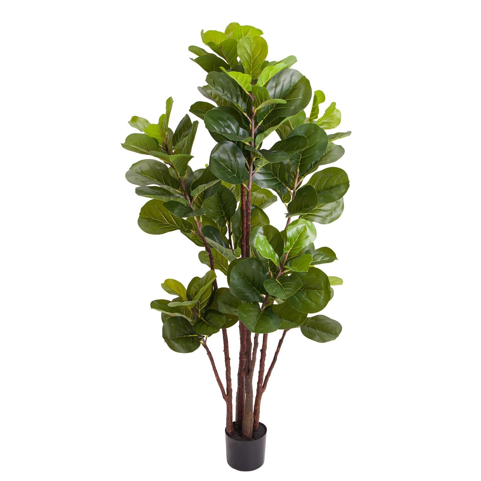 Yapay Fiddle Leaf Fig Ağacı, 1 - Ficus Lyrata Tree incelemesi ve fiyatı