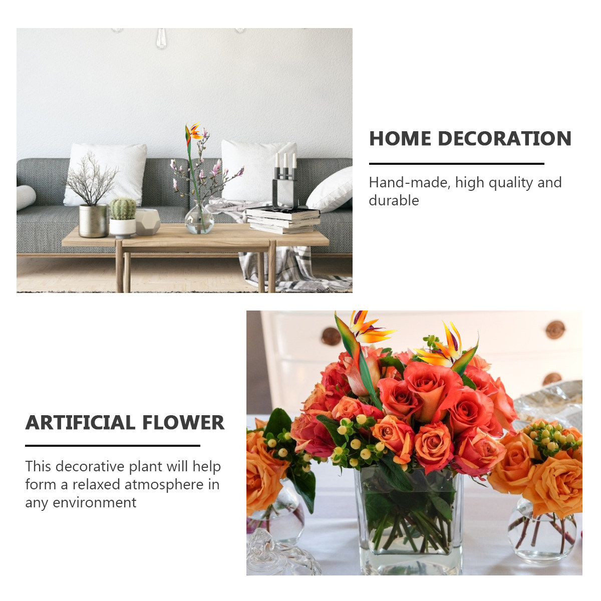 Yapay Cennet Kuşu Çiçeği Gerçe - Bird Paradise Strelitzia incelemesi ve fiyatı