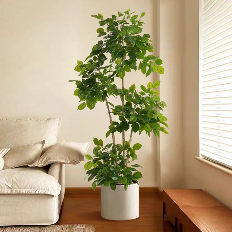 2-78in Büyük Sahte Bitkiler Ya - Ficus Lyrata Tree incelemesi ve fiyatı