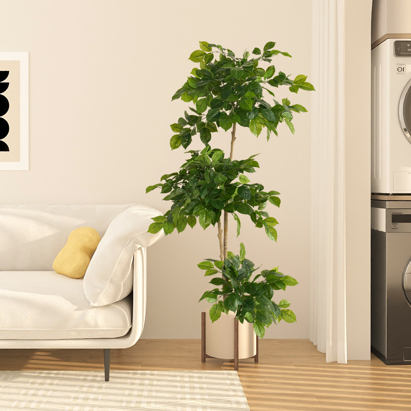 2-78in Büyük Sahte Bitkiler Ya - Ficus Lyrata Tree incelemesi ve fiyatı