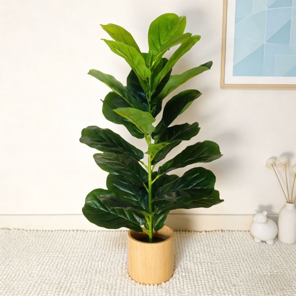 Yeşil Plastik Yapay Ficus Ağac - Ficus Lyrata Tree incelemesi ve fiyatı