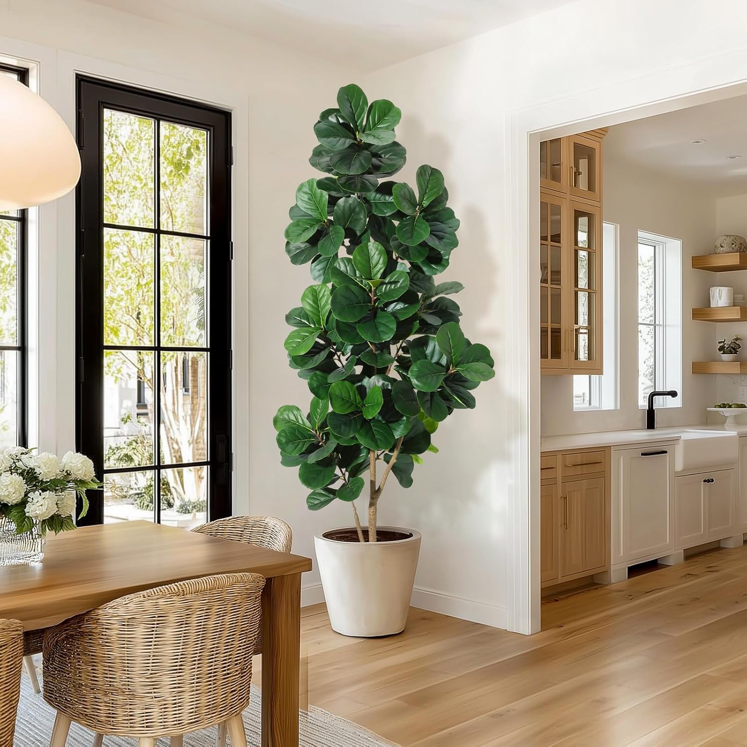 4-7 FT Fiddle Leaf Fig Ağacı Y - Ficus Lyrata Tree incelemesi ve fiyatı