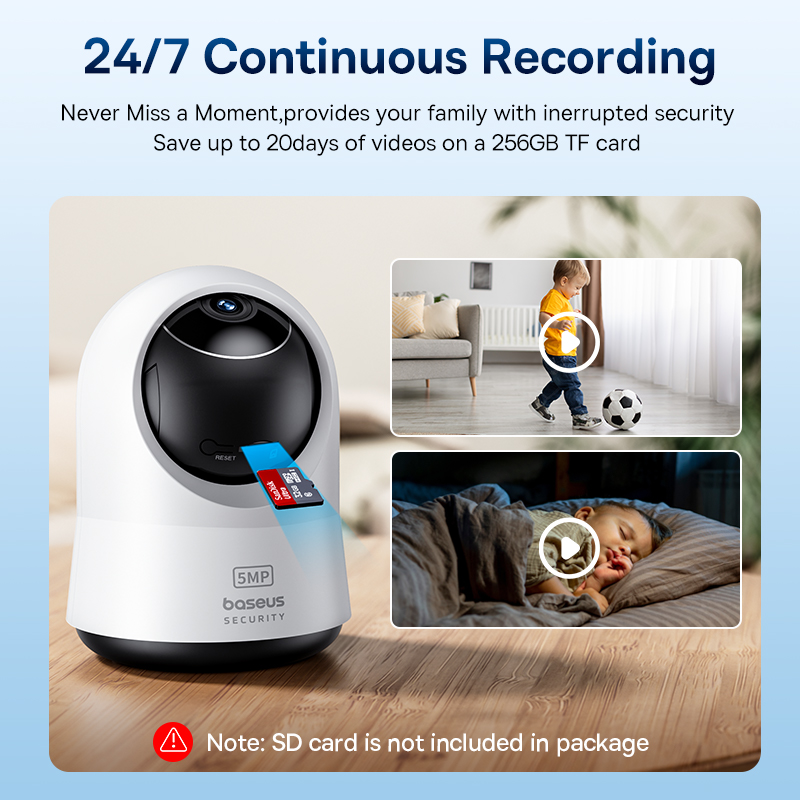 Baseus 5MP 3K WiFi IP Kamera 2 - Eufy Camera E220 incelemesi ve fiyatı