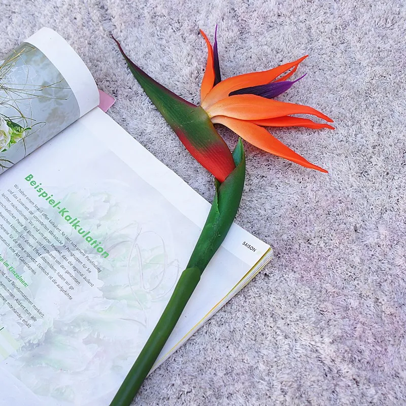 80CM yapay gerçek çiçek kuş ce - Bird Paradise Strelitzia incelemesi ve fiyatı