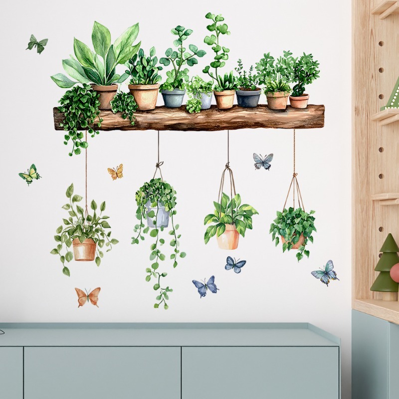 3D Saksı Yeşil Bitki Raf Duvar - Echeveria Succulent incelemesi ve fiyatı