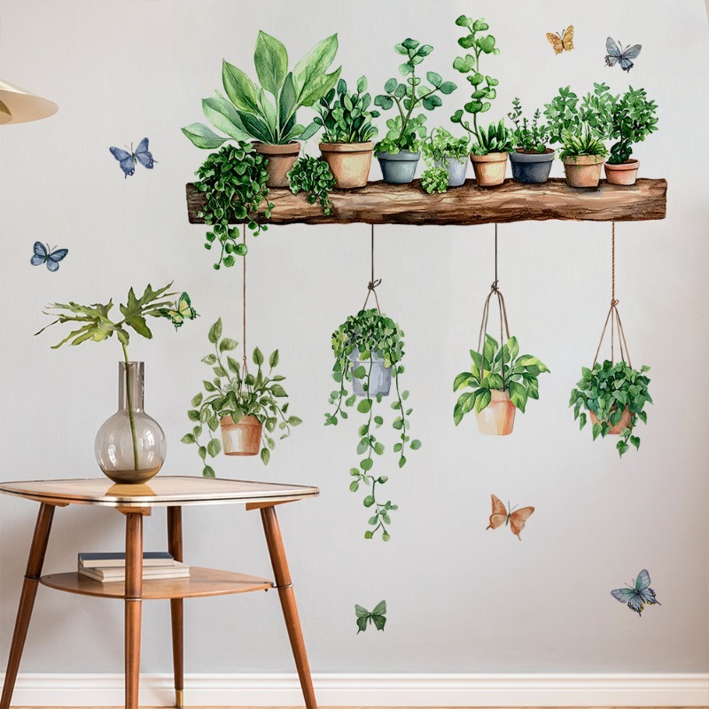 3D Saksı Yeşil Bitki Raf Duvar - Echeveria Succulent incelemesi ve fiyatı