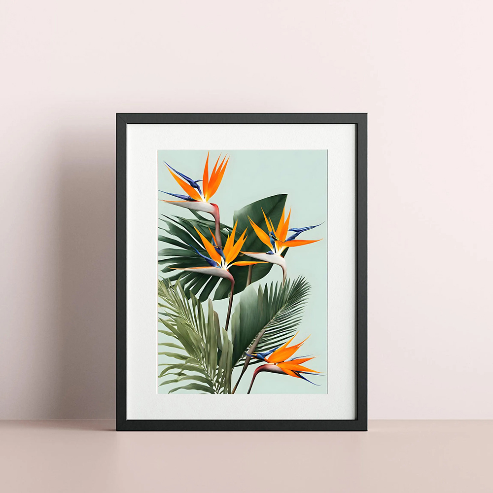 Cennet Kuşu Duvar sanatları, S - Bird Paradise Strelitzia incelemesi ve fiyatı