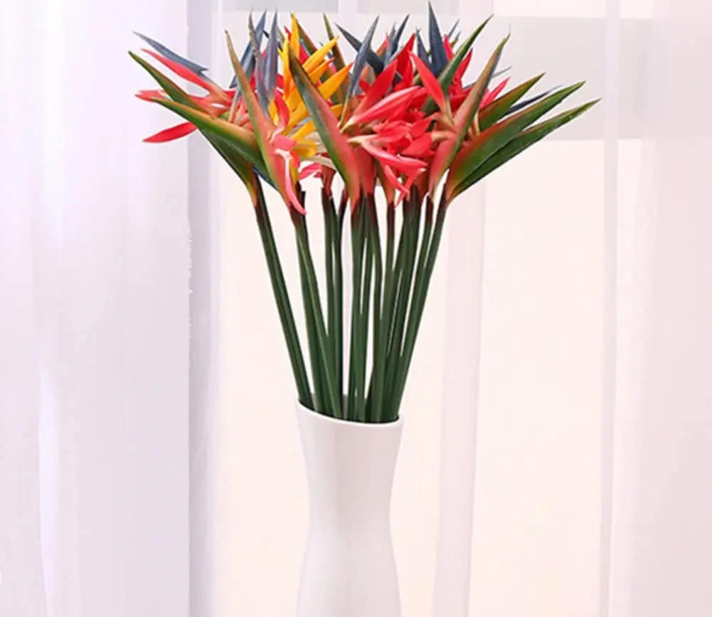 8 adet yapay çiçekler Strelitz - Bird Paradise Strelitzia incelemesi ve fiyatı