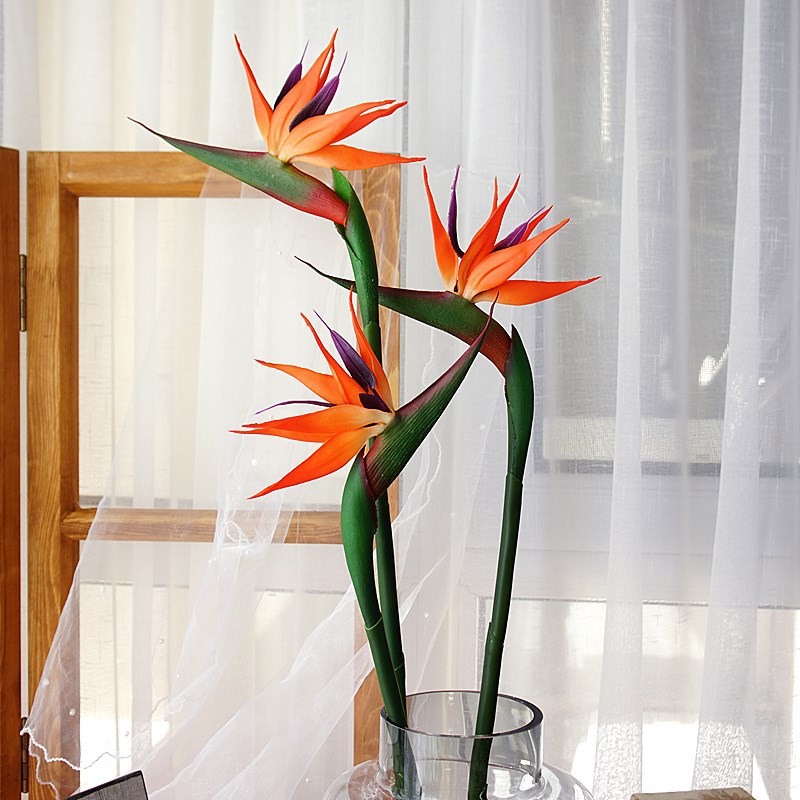 3 adet yapay cennet kuşu çiçek - Bird Paradise Strelitzia incelemesi ve fiyatı